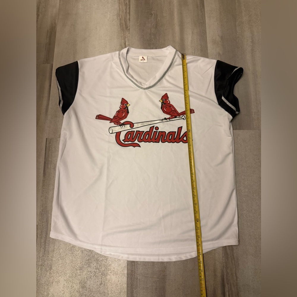 Cardinals White and Black Dress Shirt - Picture 4 of 7
